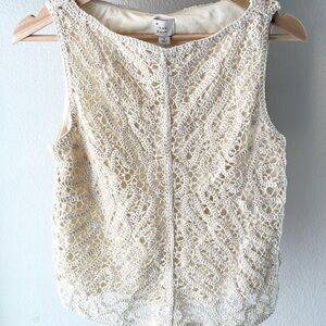 A New Day Cream Lace Blouse